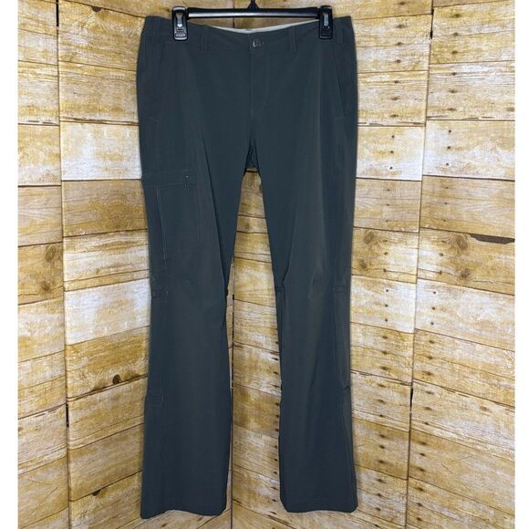 REI SAHARA CONVERTIBLE HIKING PANTS OUTDOOR TRAVEL GRAY SIZE 6 PETITE - Picture 1 of 3